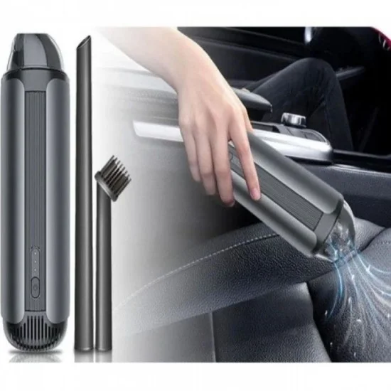 Porodo Portable Vacuum Cleaner For Cars and Small Areas 6000mAh - Gray